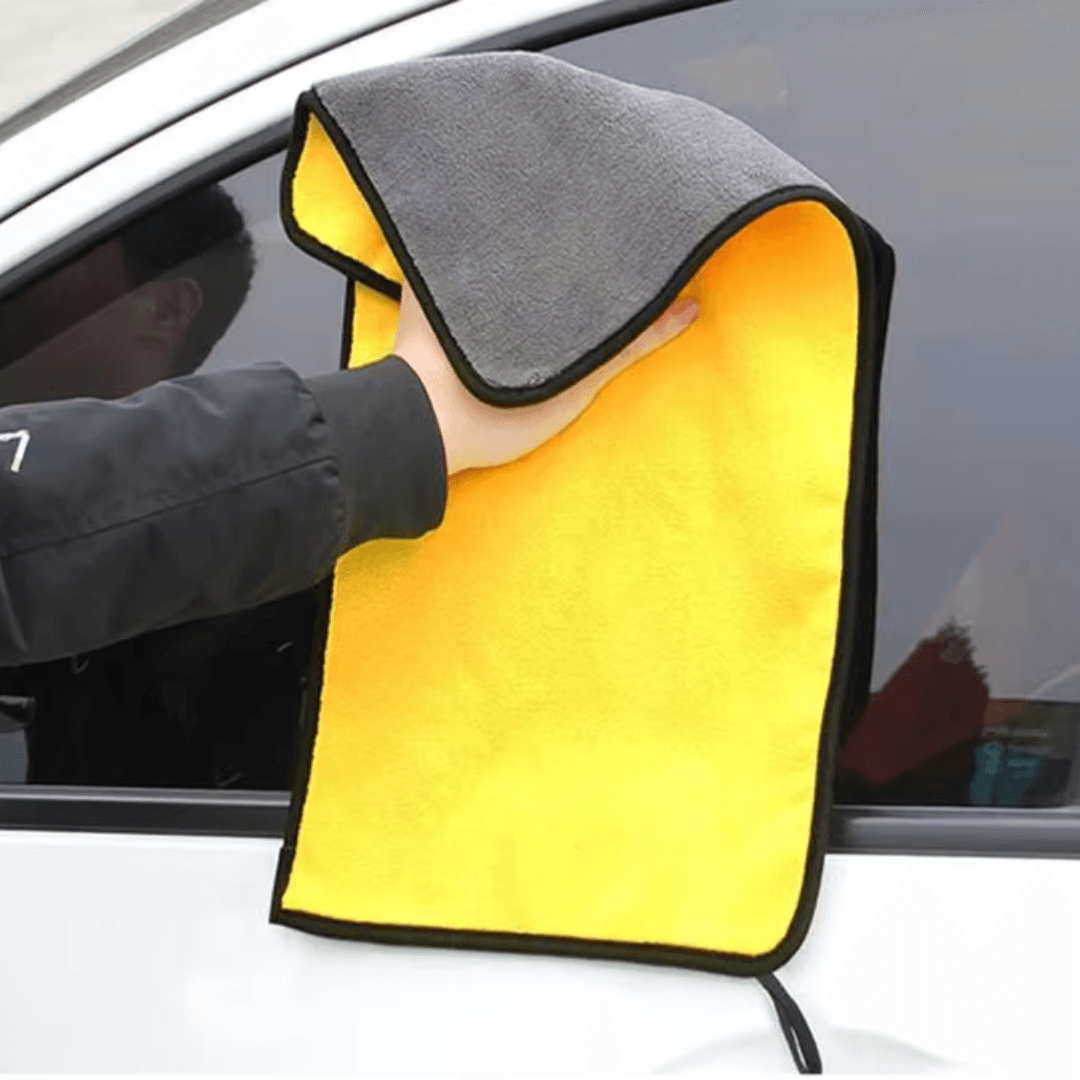 🚗✨ Mikrofaser Auto Trockentuch – Für streifenfreien Glanz & schonende Pflege