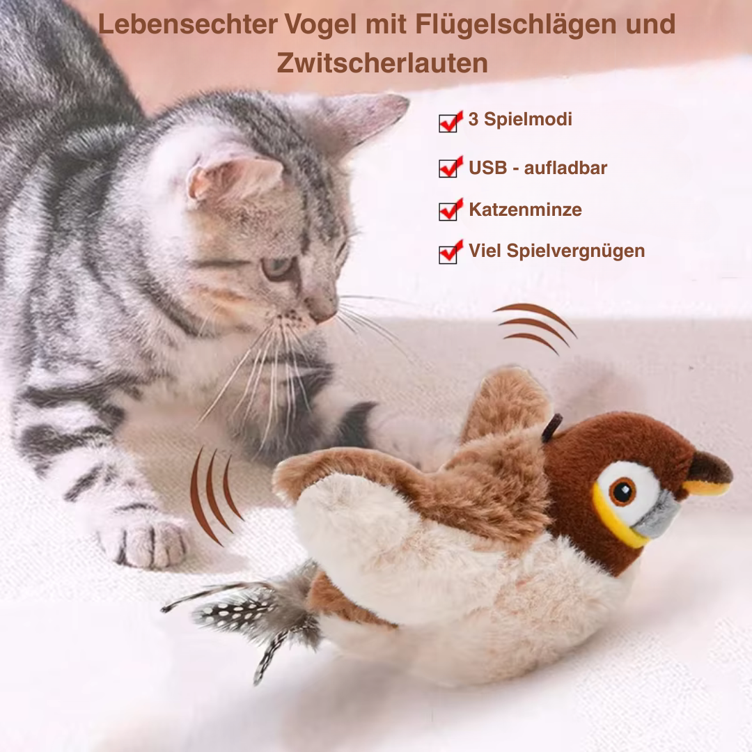 Interaktives Spielzeug mit Katzenminze für Katzen & Hunde