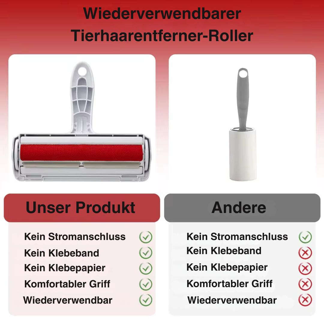 đŸ Tierhaarentferner - Roller â Die effektive Lösung gegen Tierhaare