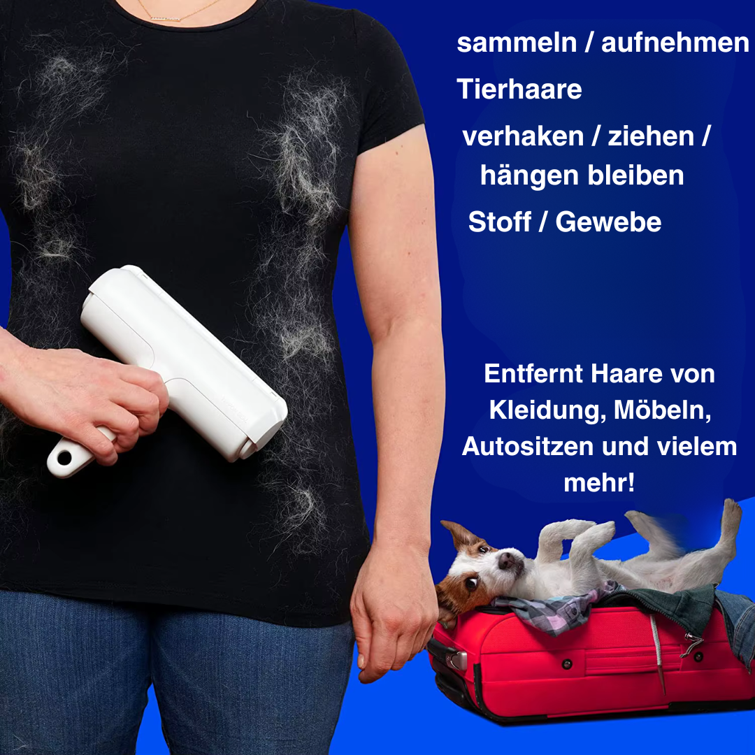 đŸ Tierhaarentferner - Roller â Die effektive Lösung gegen Tierhaare