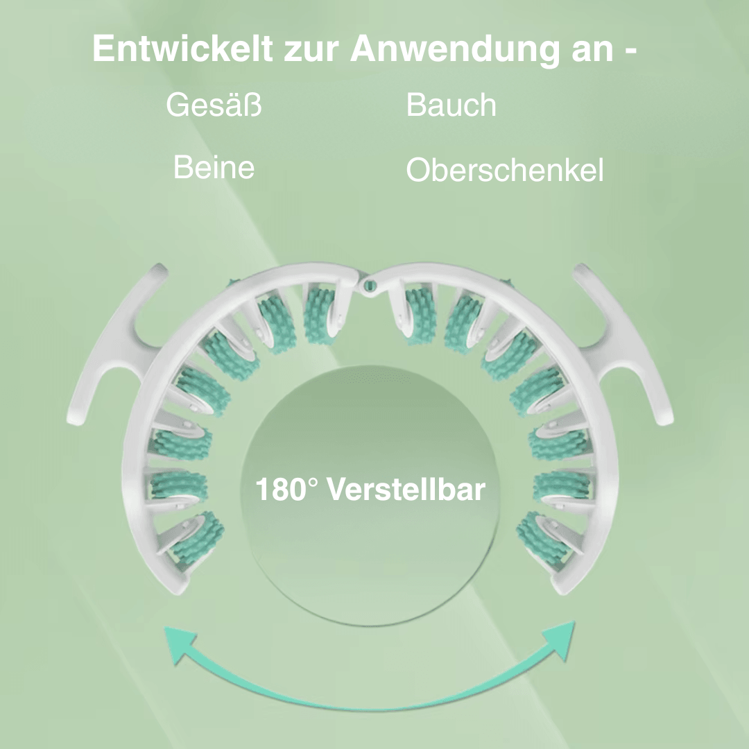 Cellulite-Rollenmassagegerät – Manuell, effektiv & klinisch getestet für straffere Haut