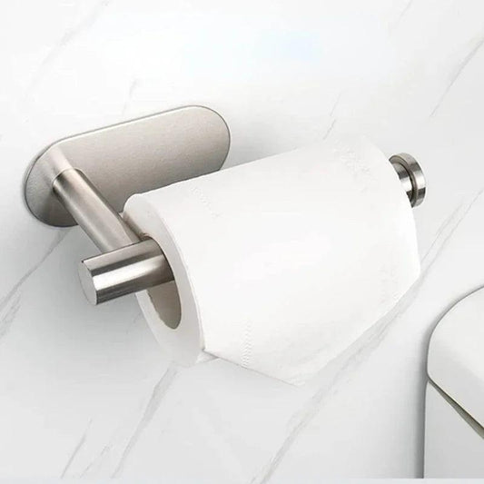 Toilettenpapierhalter aus rostfreiem Edelstahl, ohne Bohren, ideal zur Wandmontage